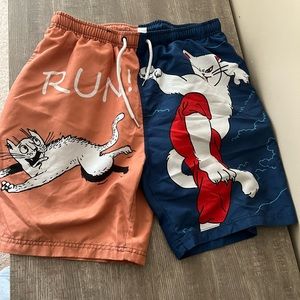 Cat n mouse shorts
